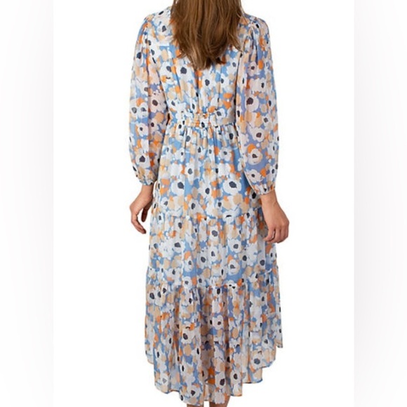 New! Joie Limited Edition Floral Fields Cottagecore Prairie Tiered Dress - Picture 3 of 14